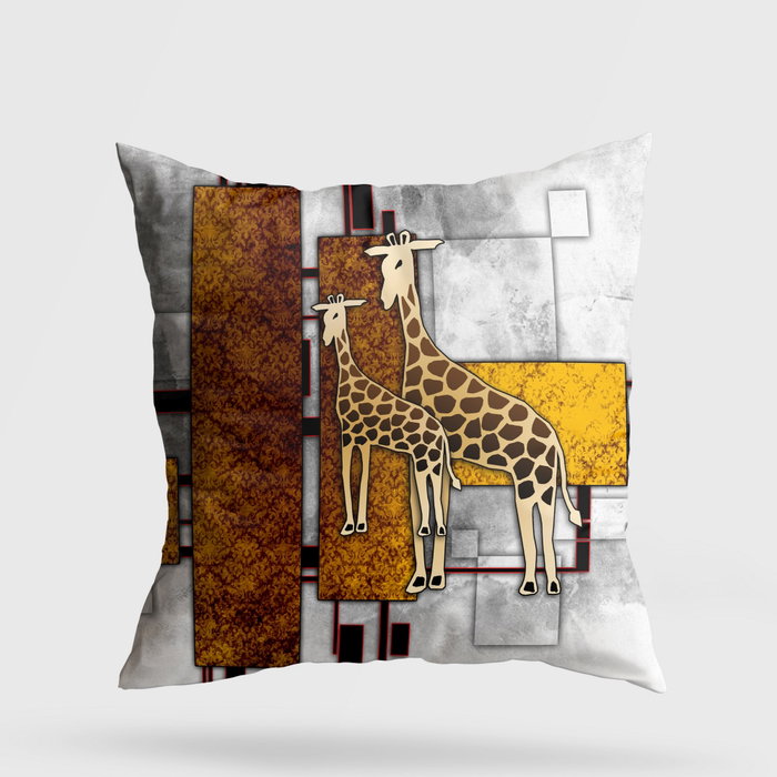 Aberto Design Cojín Multicolor 43 x 43 cm Aberto Design Cojín Multicolor 43 x 43 cm